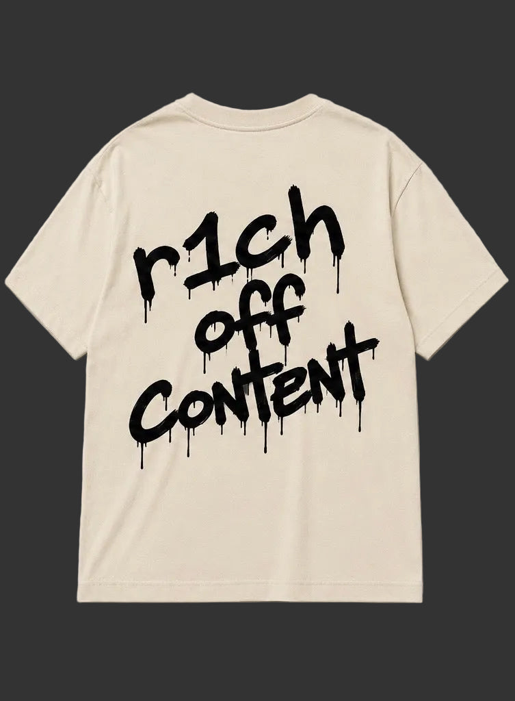 “CONTENT TEE”
